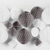 Activesale 8 Pieces 3" Honeycomb Balls Party Decorations Hanging Flower Balls Ceiling Paper Pom Pom Ornaments for Weddings, Birthday Parties, Christmas
