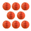 Activesale 8 Pieces 3" Honeycomb Balls Party Decorations Hanging Flower Balls Ceiling Paper Pom Pom Ornaments for Weddings, Birthday Parties, Christmas