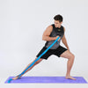 Unelastischer Yoga-Stretchgurt mit mehreren Schlaufen