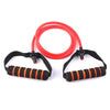 Single Resistance Band, Exercise Tube - with Door Anchor and Manual